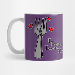 I Forking Love You Mug